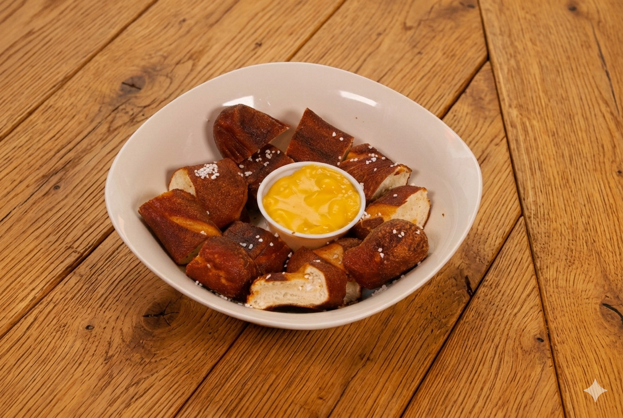 Soft Pretzel Bites @.