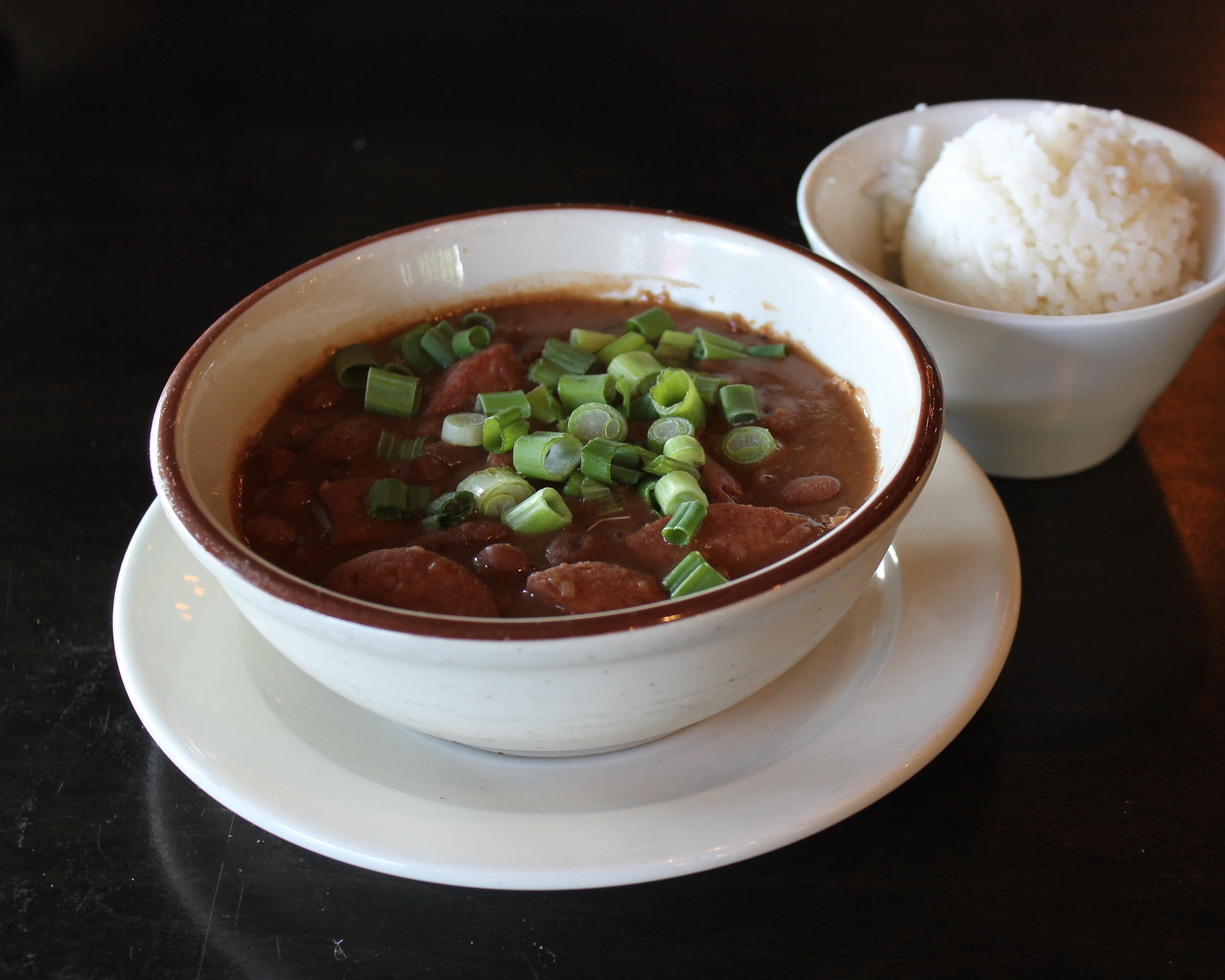 Red Beans, Sausage & Rice.