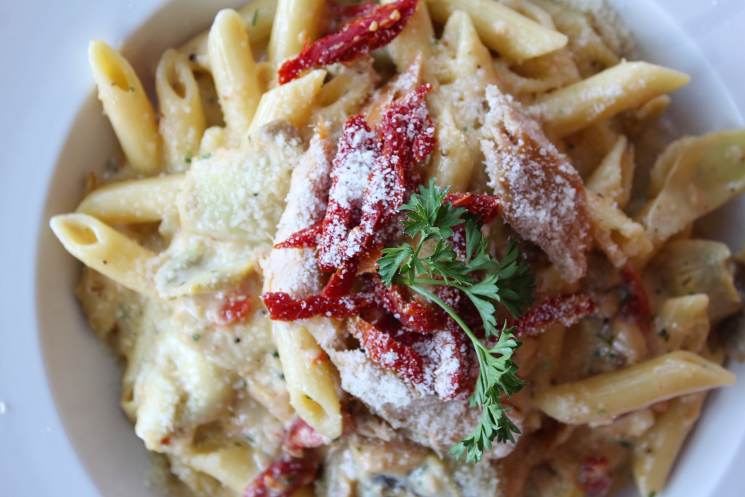 Smoked Salmon Penne.