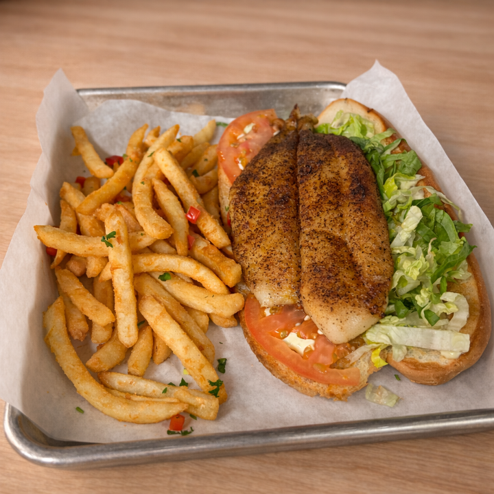Fish Po'Boy.