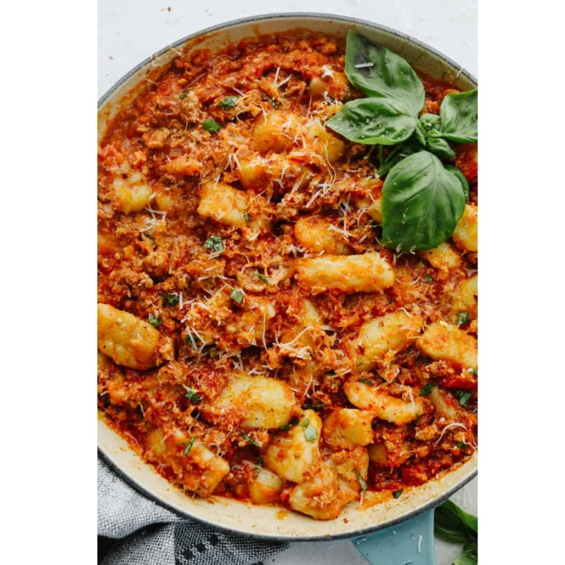 Gnocchi Bolognese.