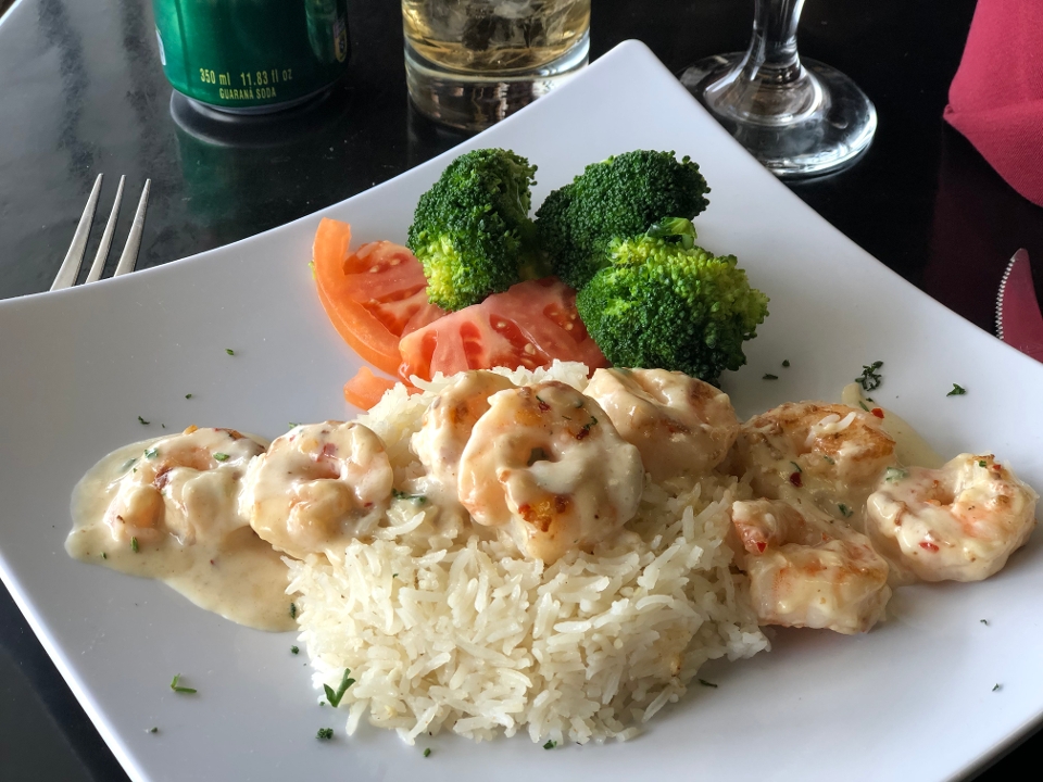 Garlic Shrimp/Camarao com Alho.