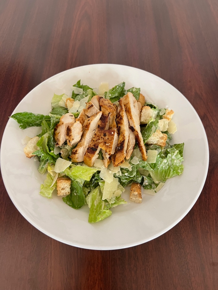Chicken Caesar Salad.
