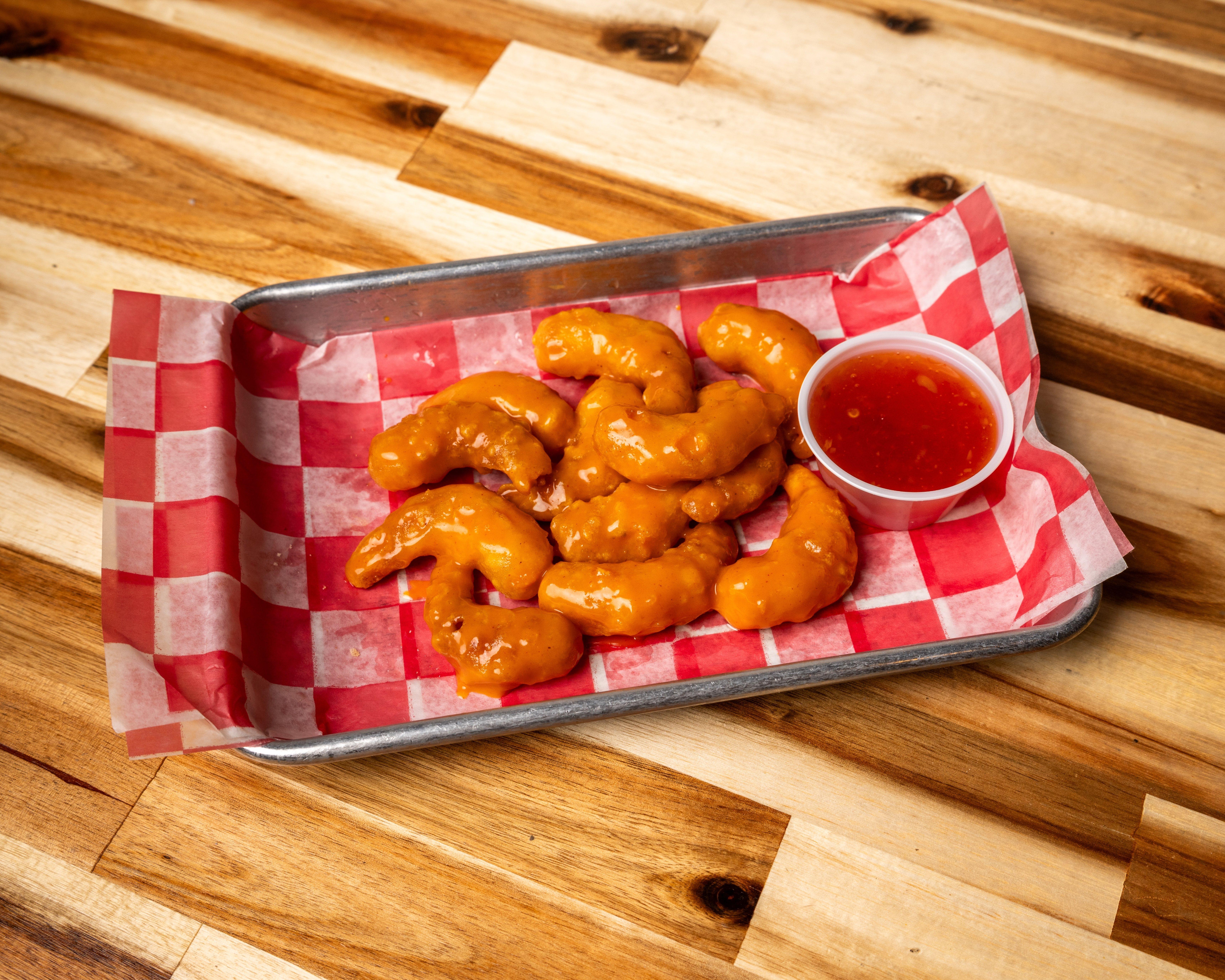 SHRIMP POPPERS.