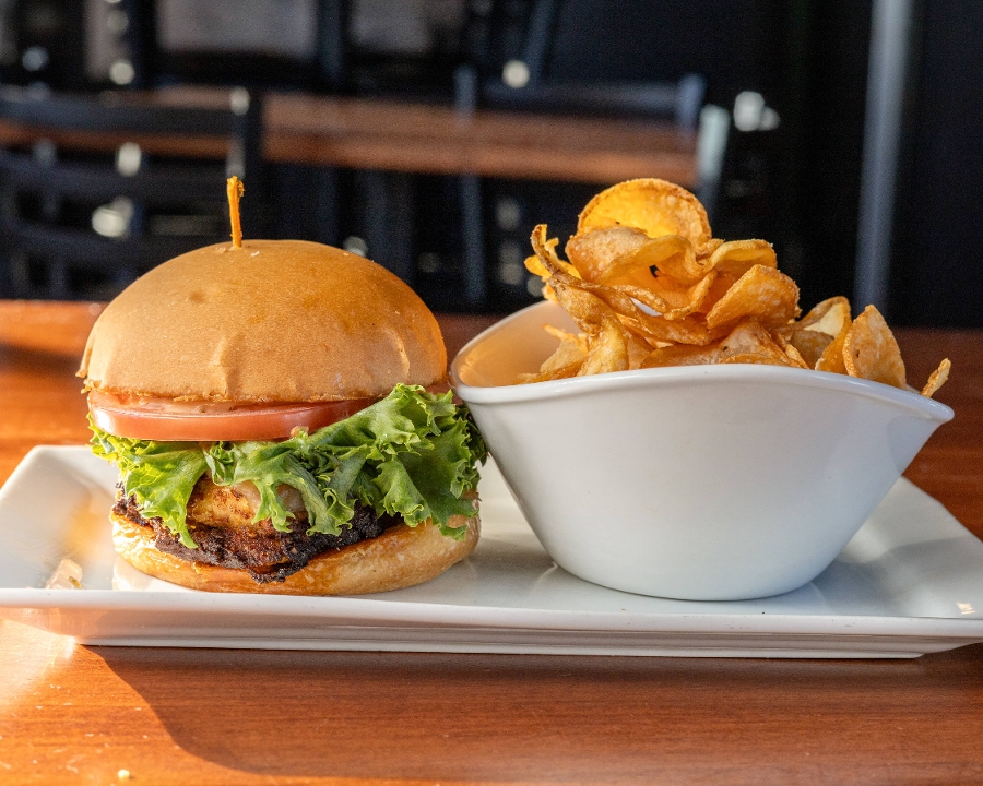 Blackened Chicken Sandwich.