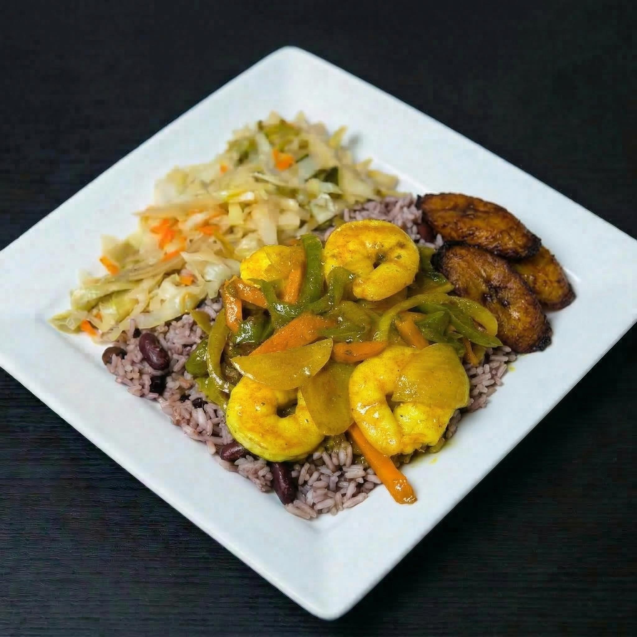 Negril Curry Shrimp.