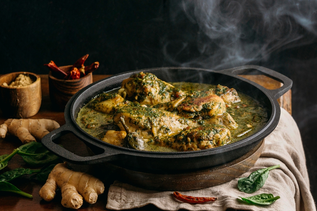 Gongura Chicken Curry.