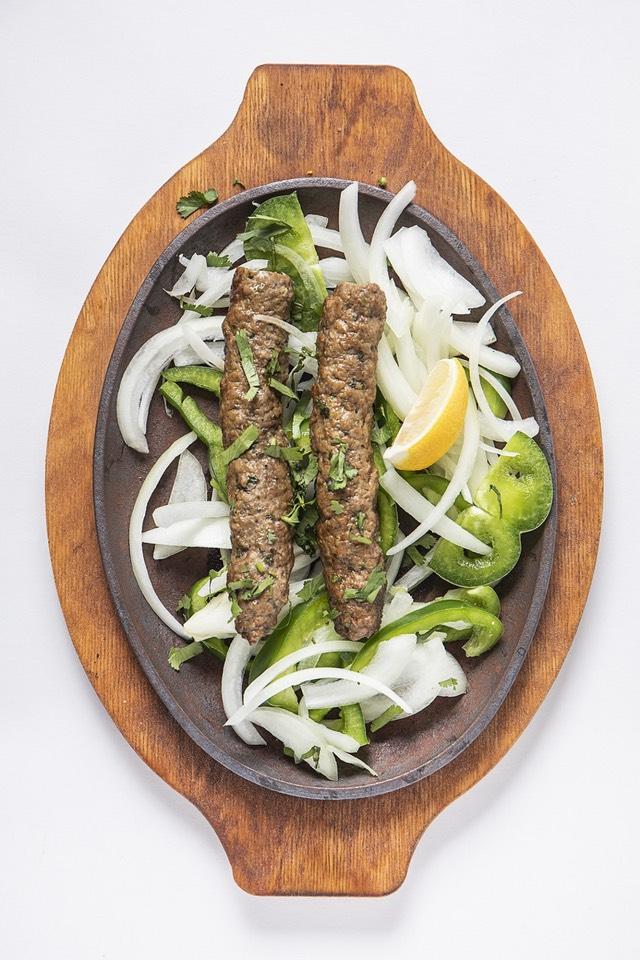 Lamb Shish Kebab.
