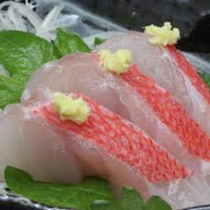 3 Pc Sashimi "Kinmedai" Golden Eye Snapper.