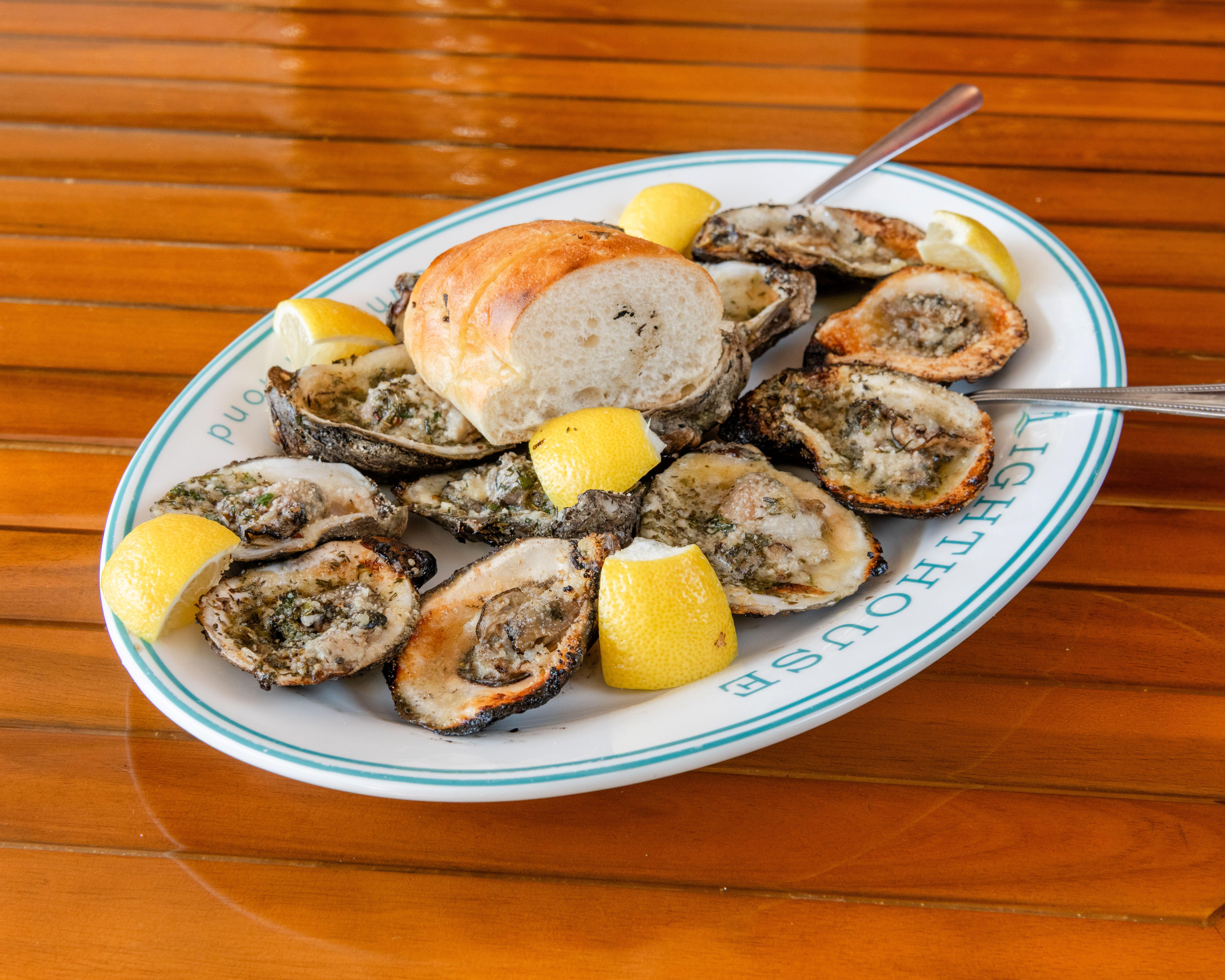 Chargrilled Oysters.