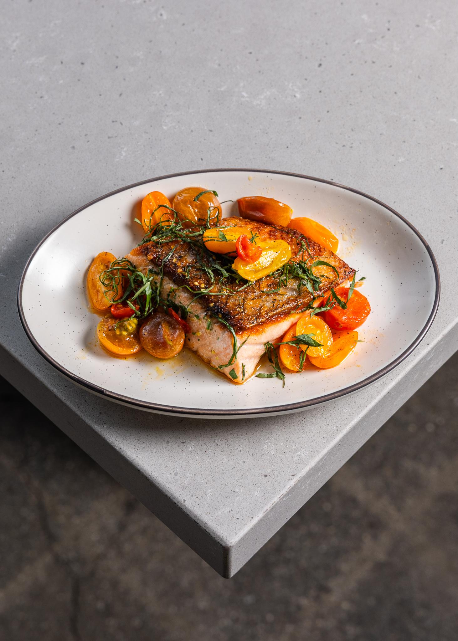 Side | Roasted Scottish Salmon.