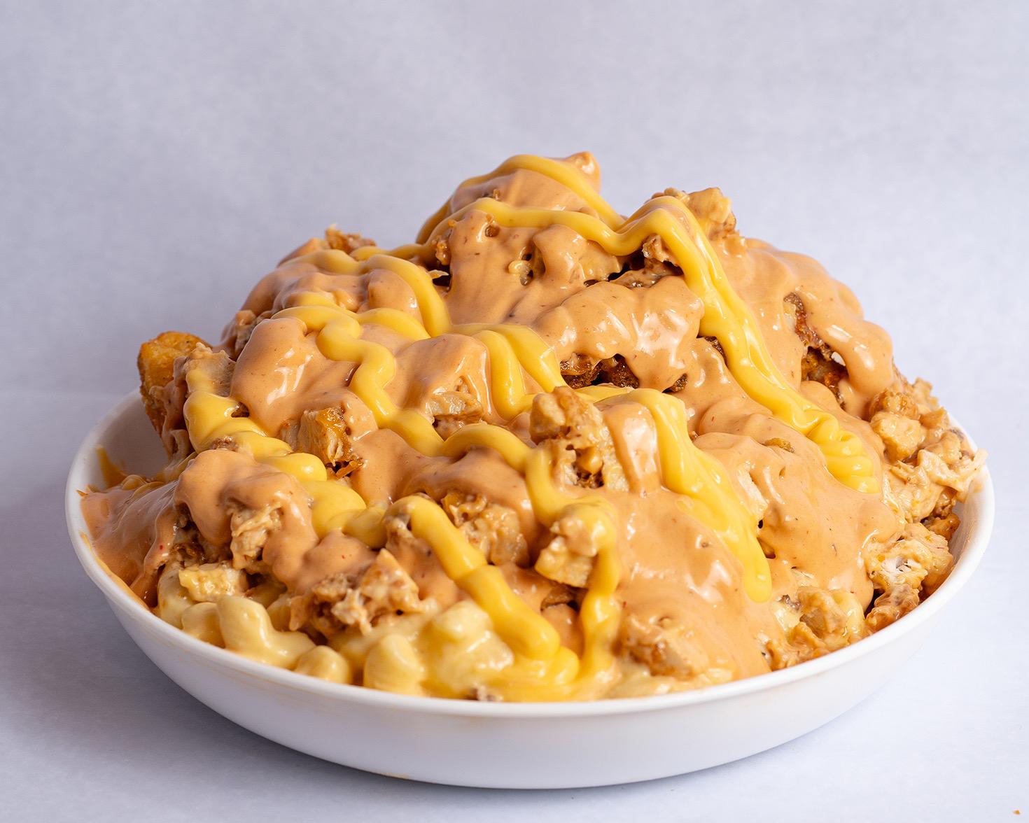 YoYo Waffle and Mac Chicken.