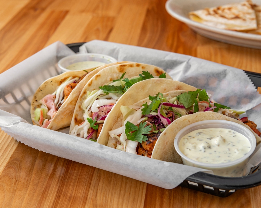 Blackened Fish Tacos.