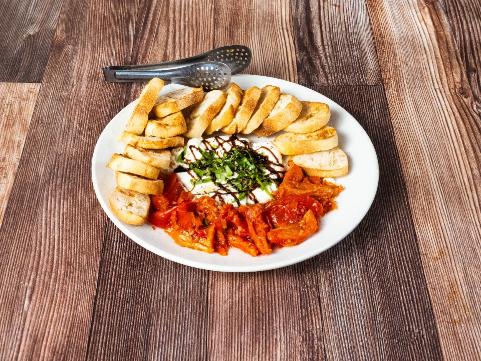 Burrata Cheese Plate.