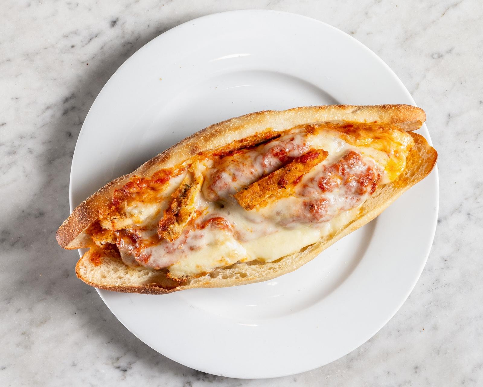 Chicken Parm Hero.