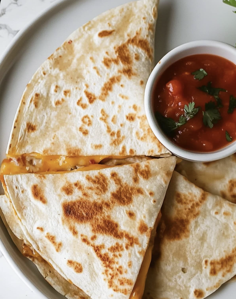 Cheese Quesadilla.