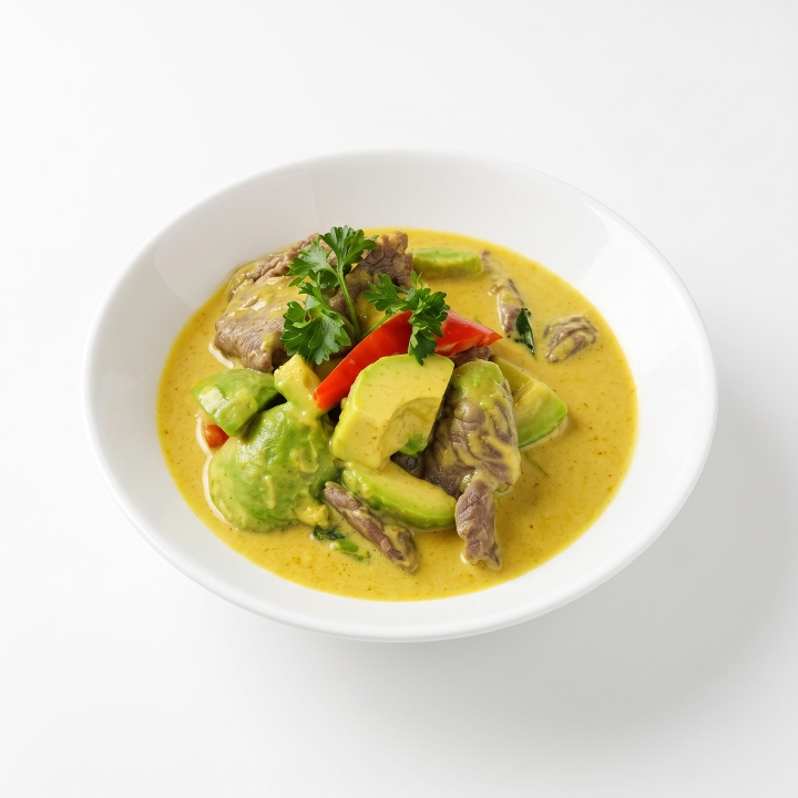 Avocado Curry (GF).