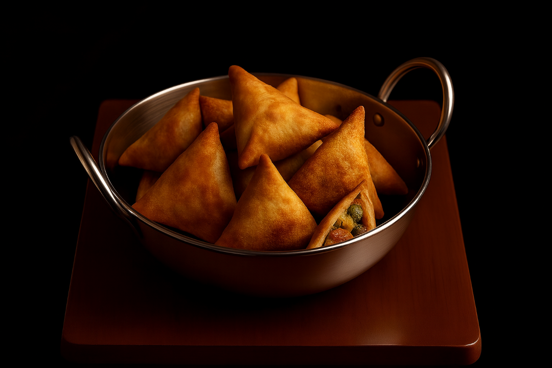 Veggie Samosas (سمبوسه سبزیجات).