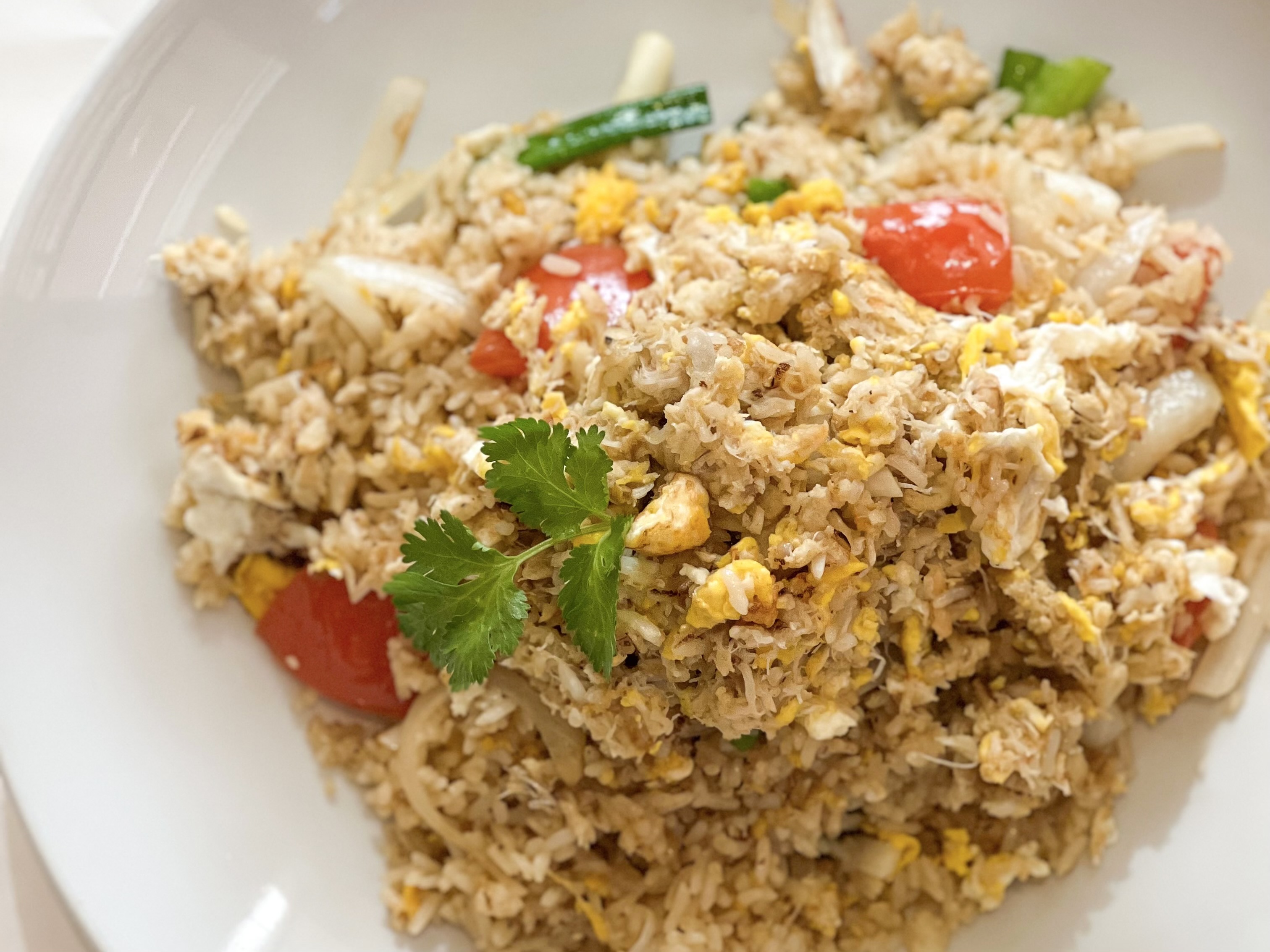 Royal Thai Crab Fried Rice.