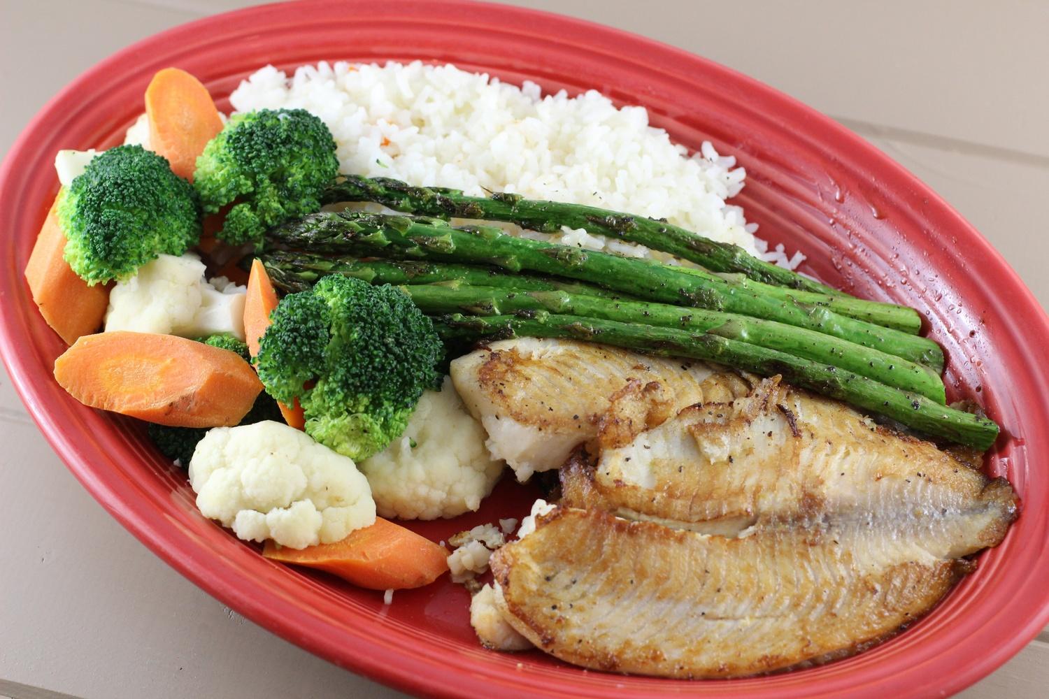 Tilapia Plate.