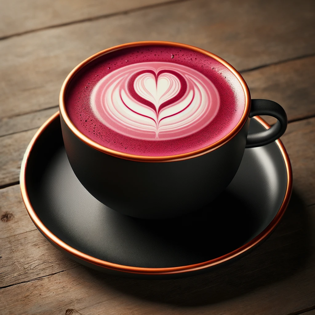 Ruby Beets Latte.
