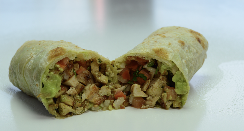 POLLO ASADO BURRITO.