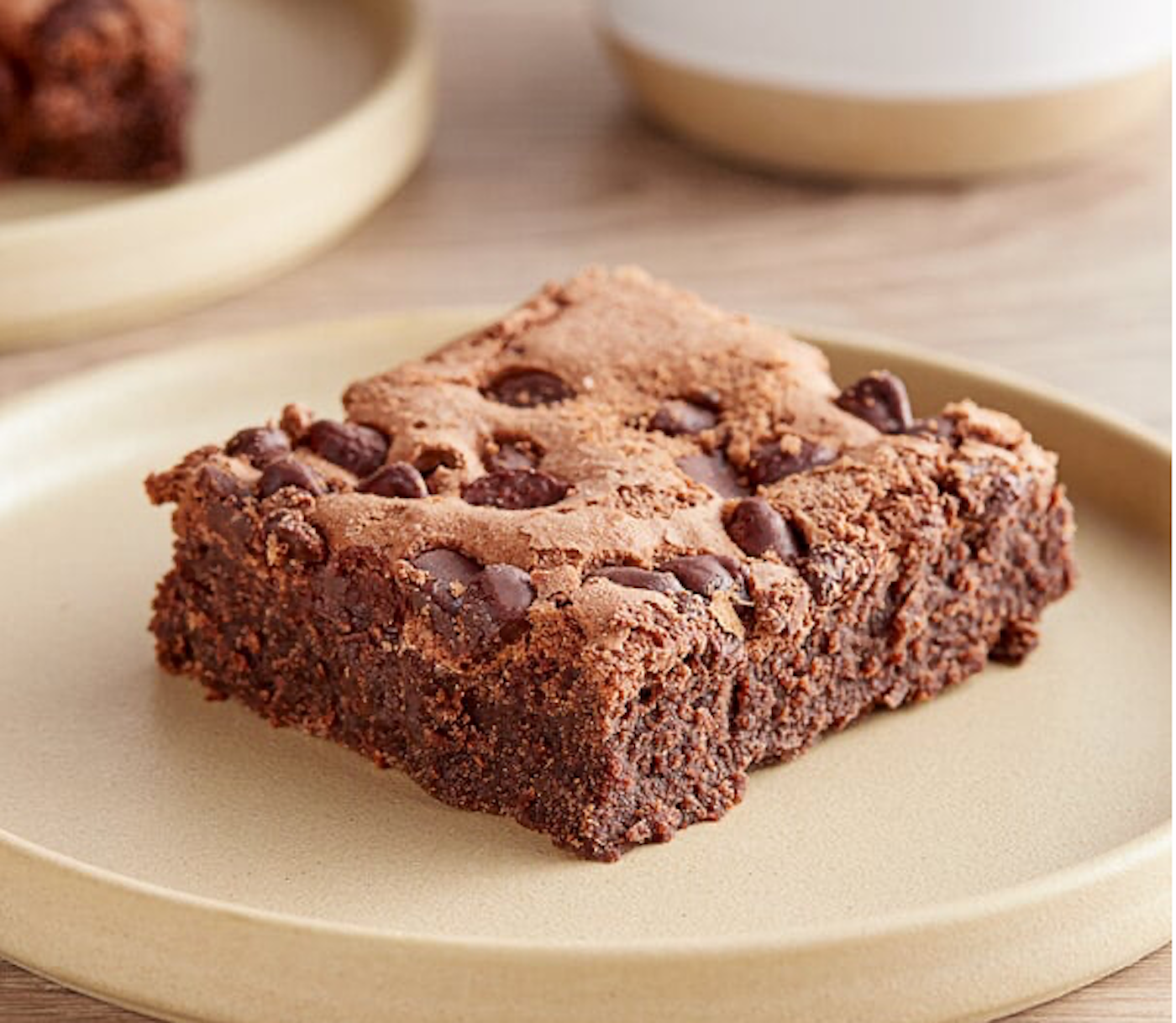Chocolate Chip Brownie.