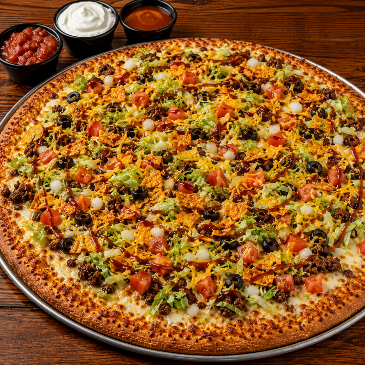 Taco Pizza 16”.