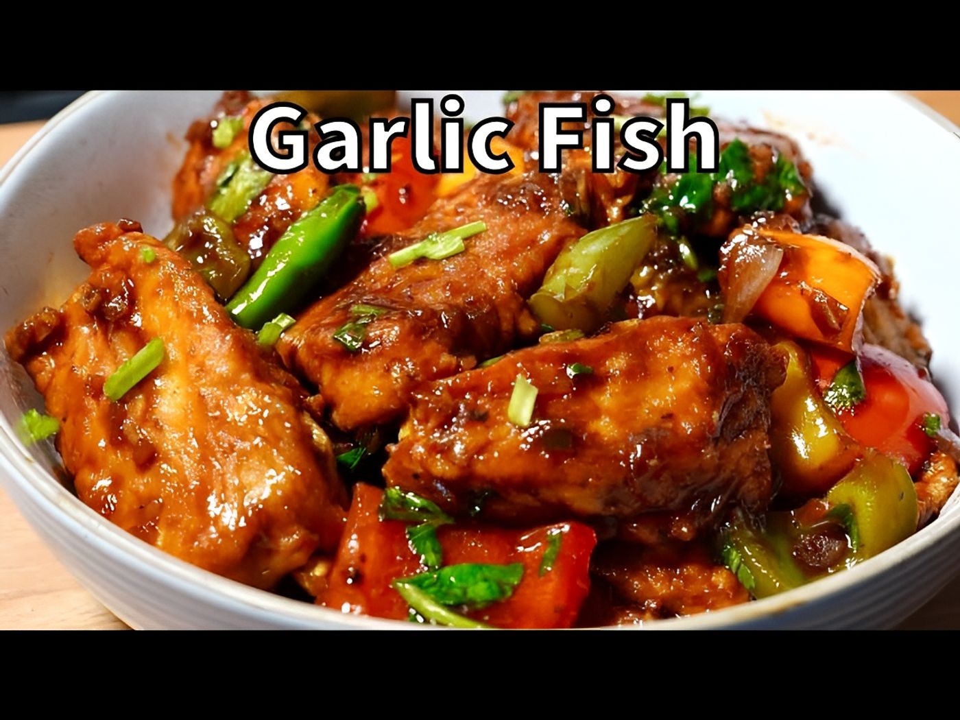 Garlic Pepper Fish.