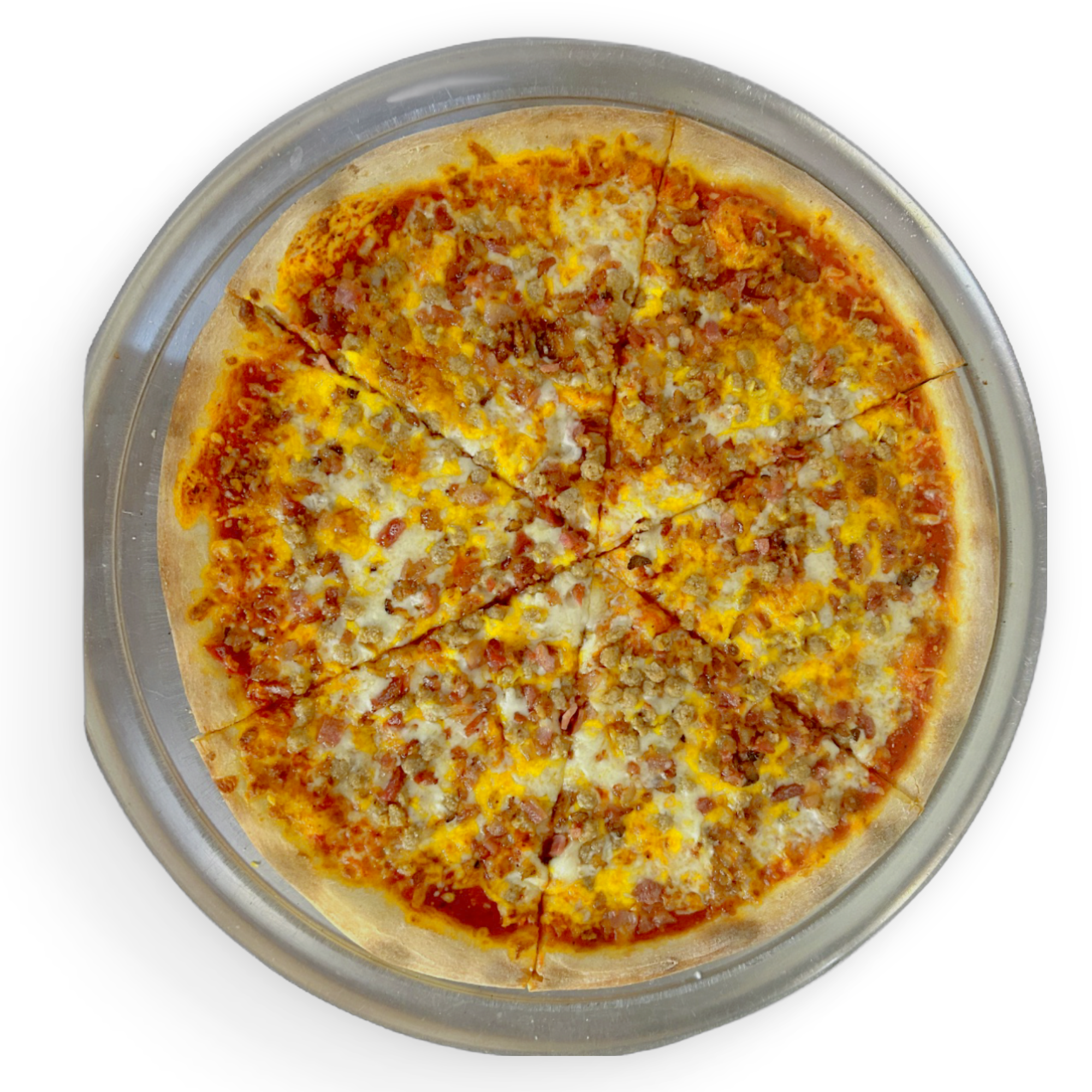 Bacon Cheeseburger Pizza.