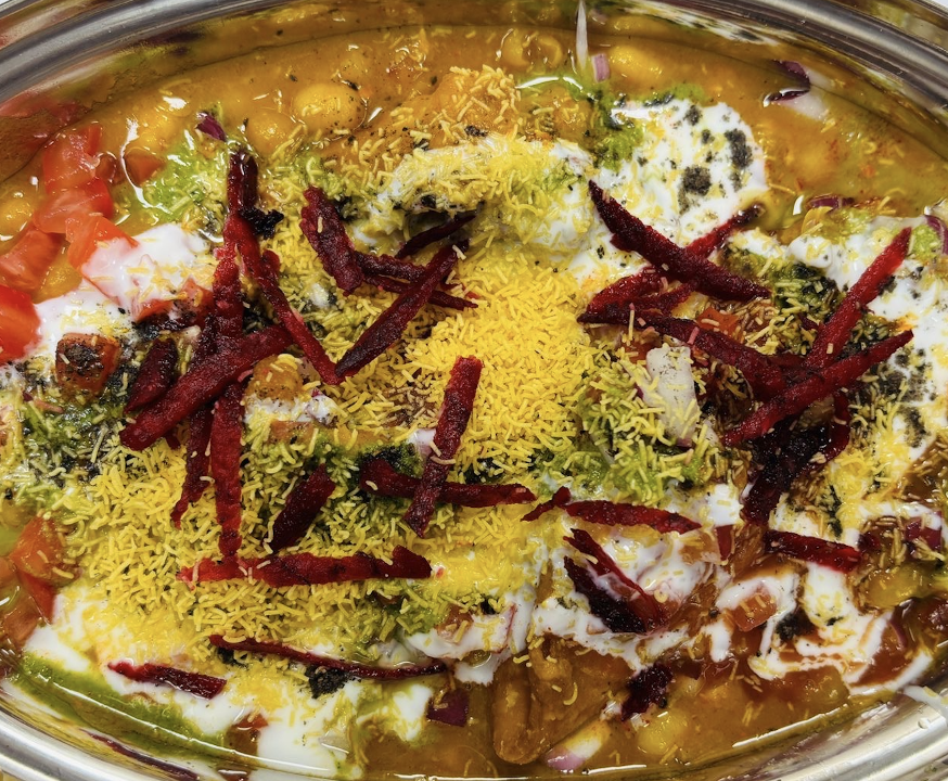 Samosa Chaat.