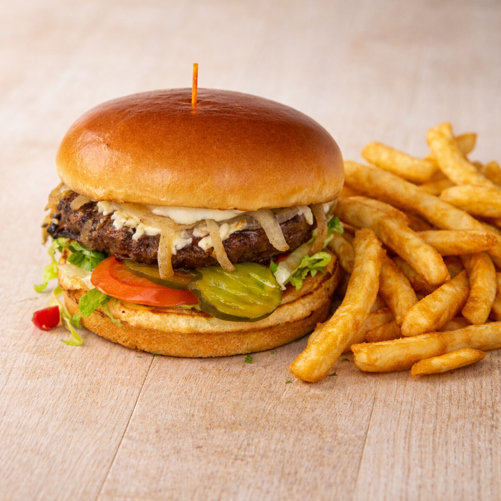 Greek Burger.
