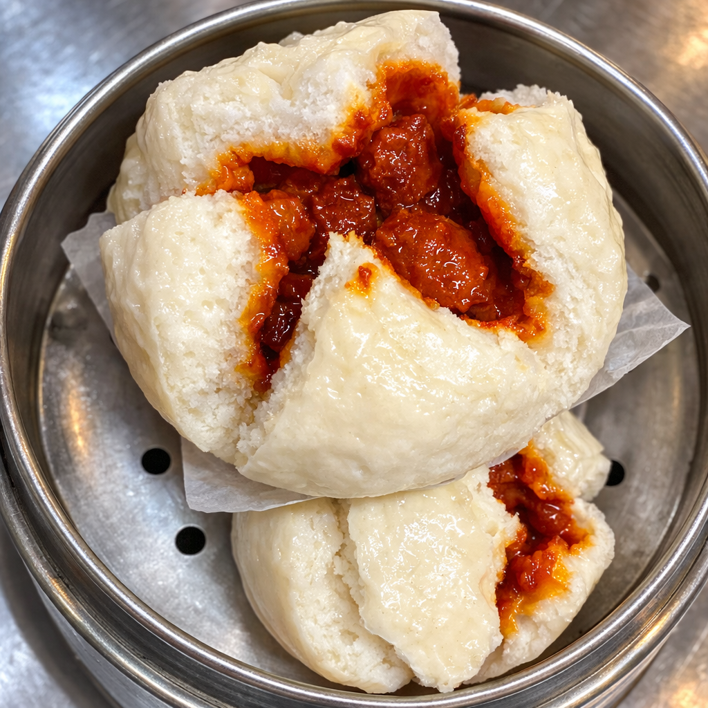 Steamed Pork Bun.