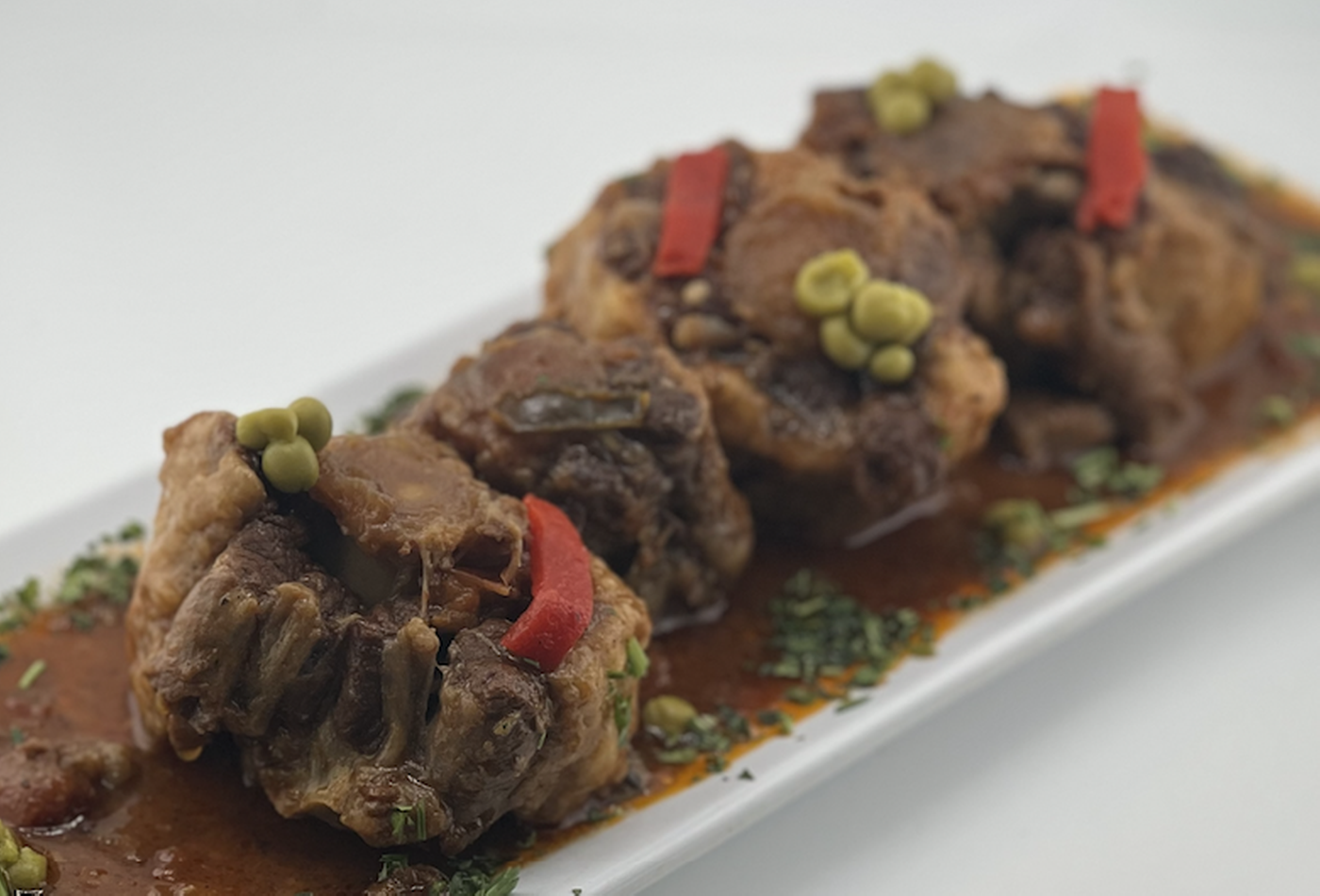 Oxtail In Wine Sauce (Friday-Sunday's Only).