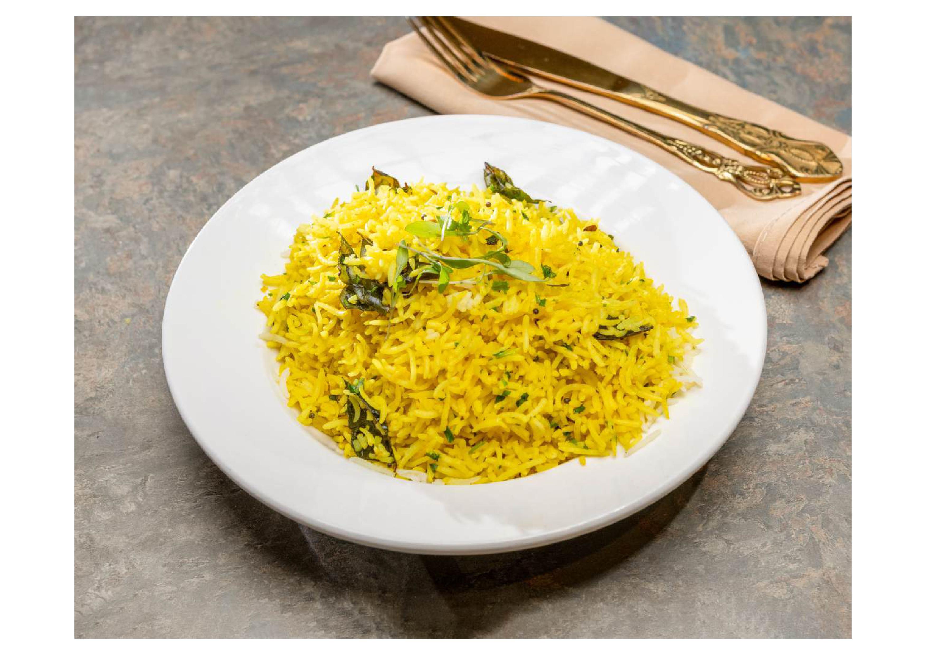 Turmeric Lemon Rice.