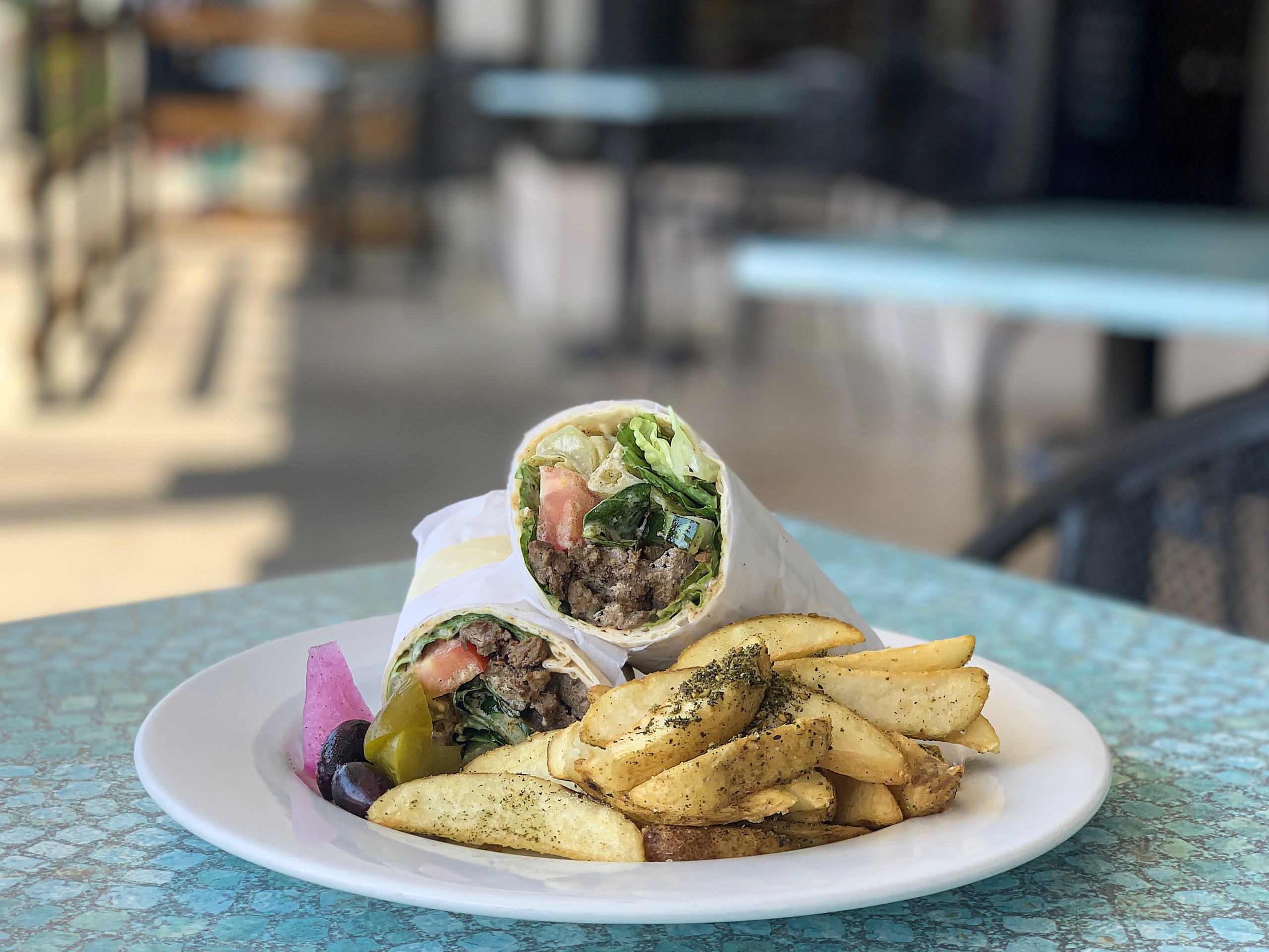 Lamb - Lamb Shawermah Wrap.