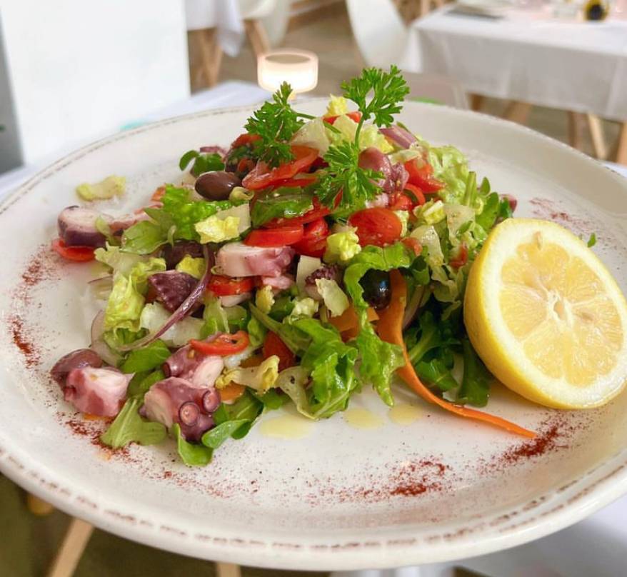Octopus Salad.