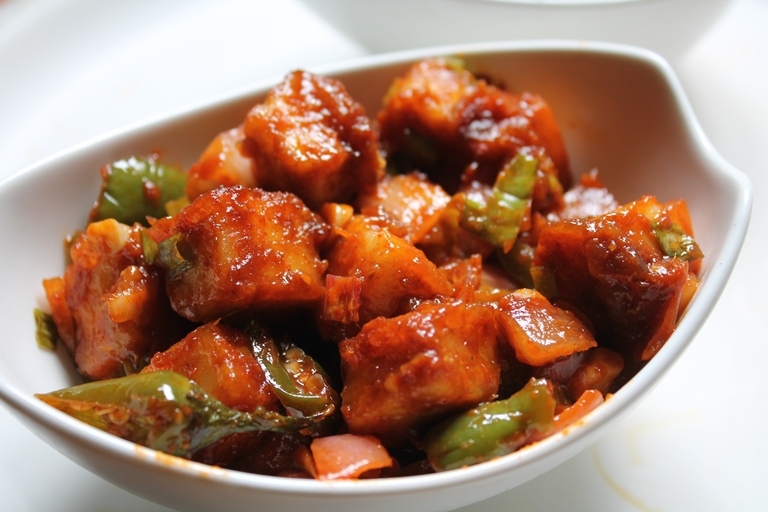 Paneer Chilli.