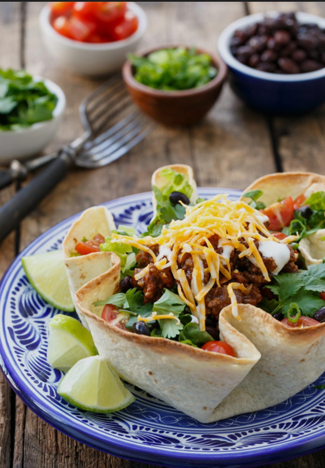 TACO SALAD.