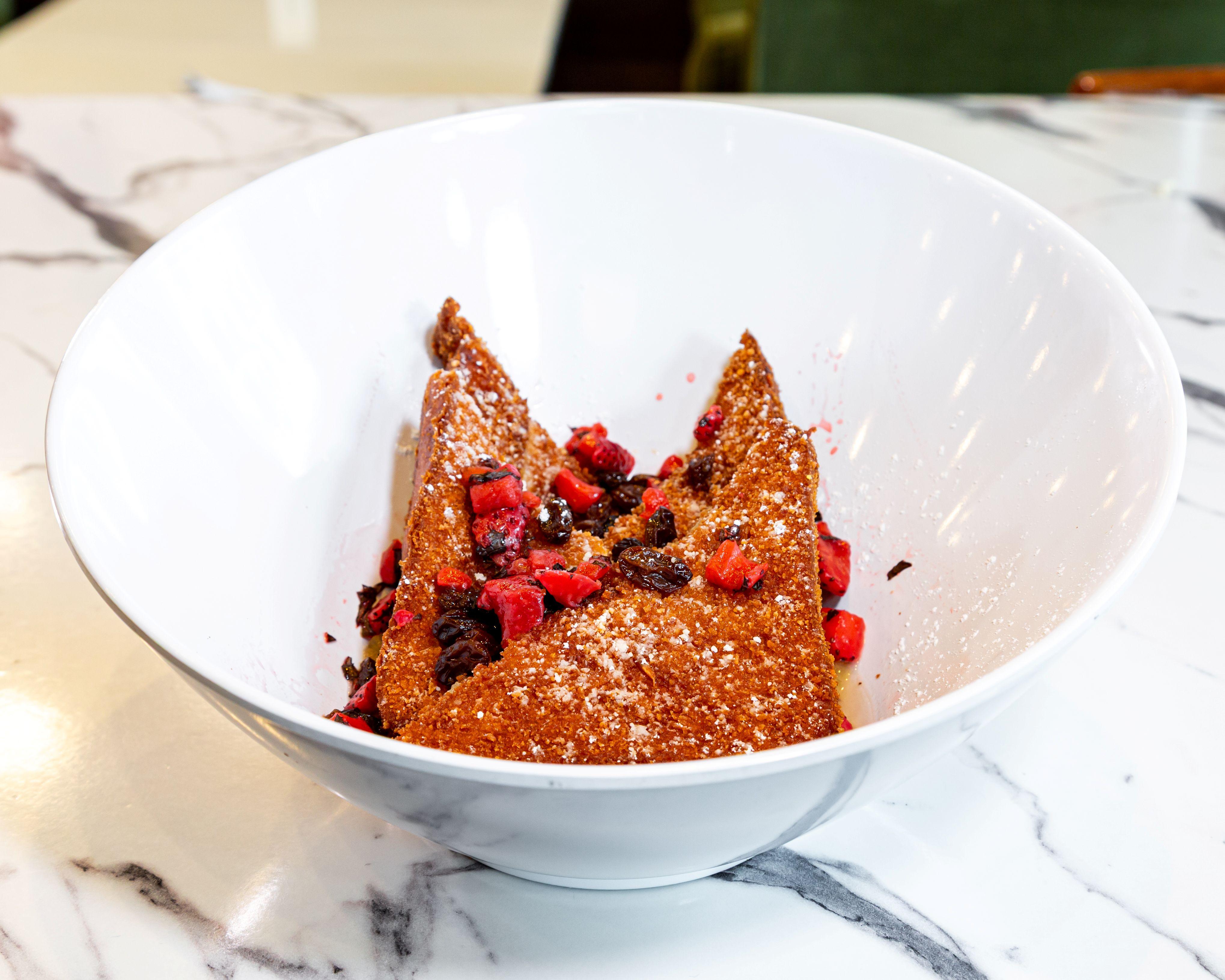 Coconut- Fried French Toast.