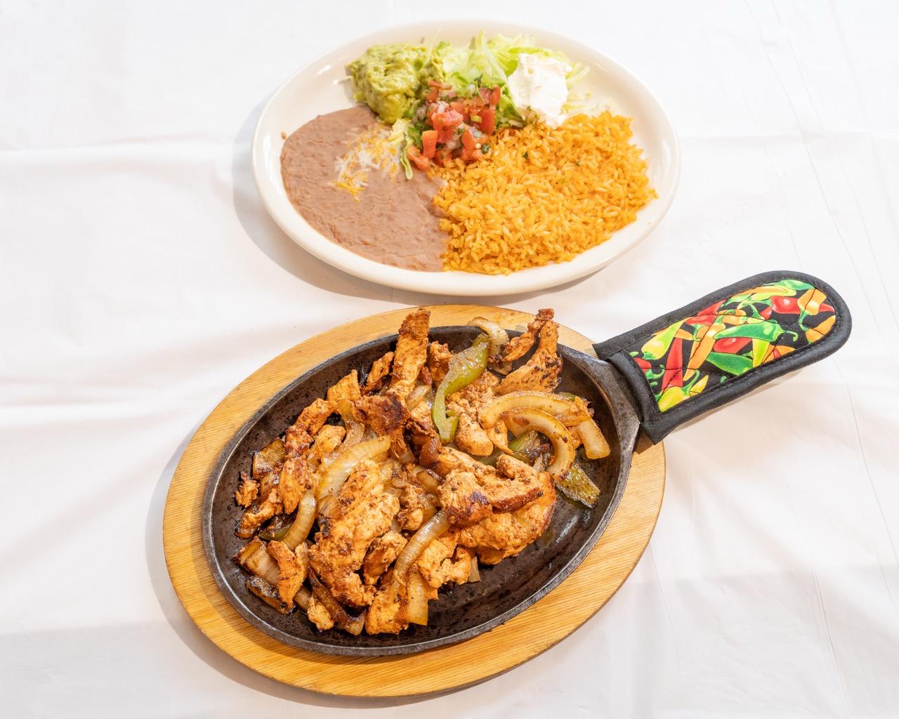 Chicken Fajitas.