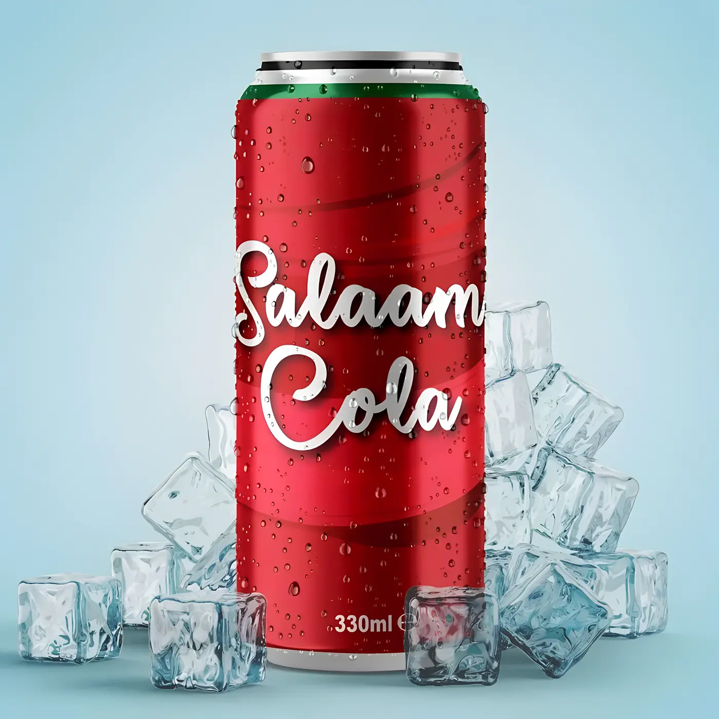 Salaam Cola Can.