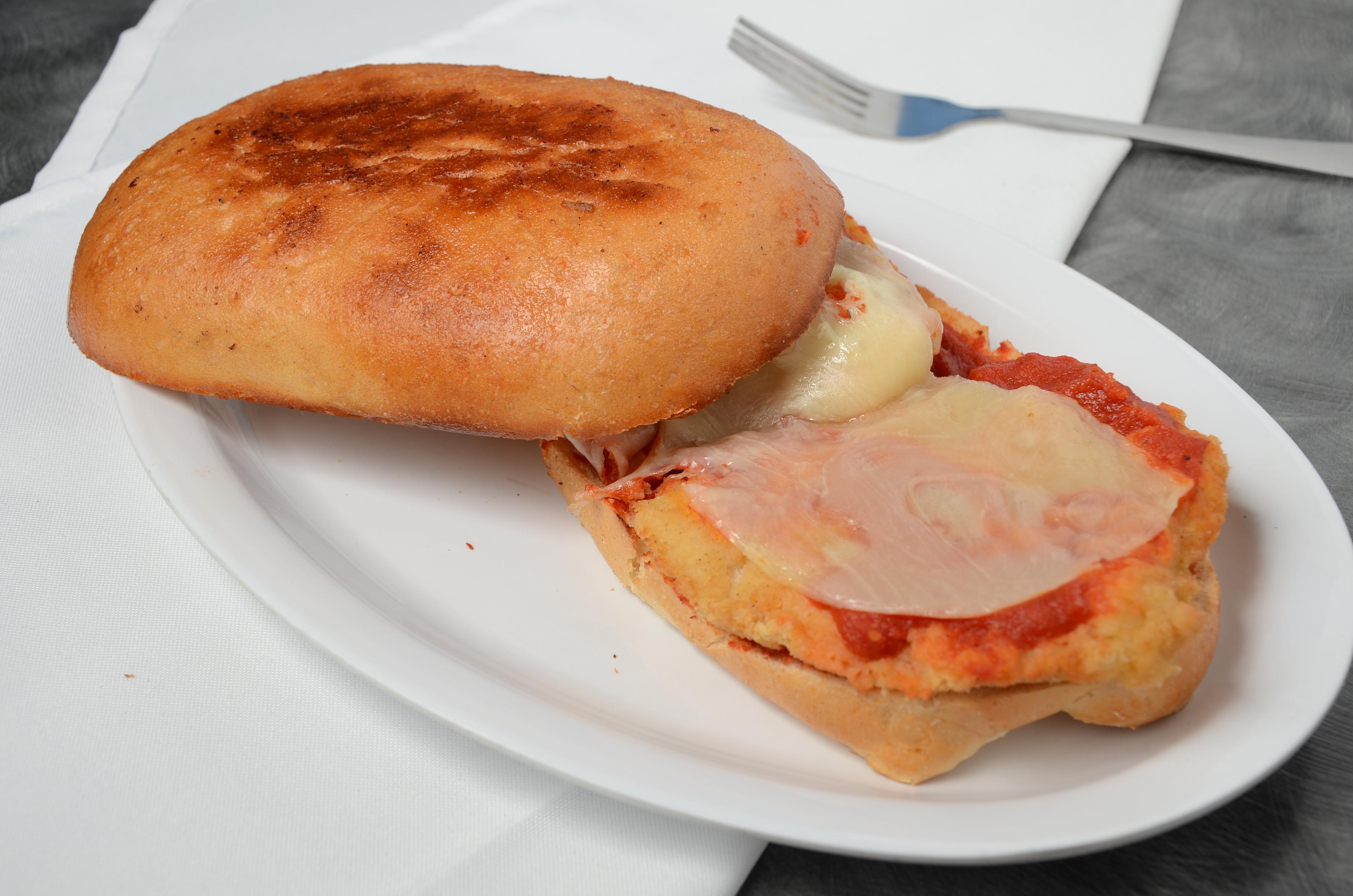 Chicken Parm Sandwich.