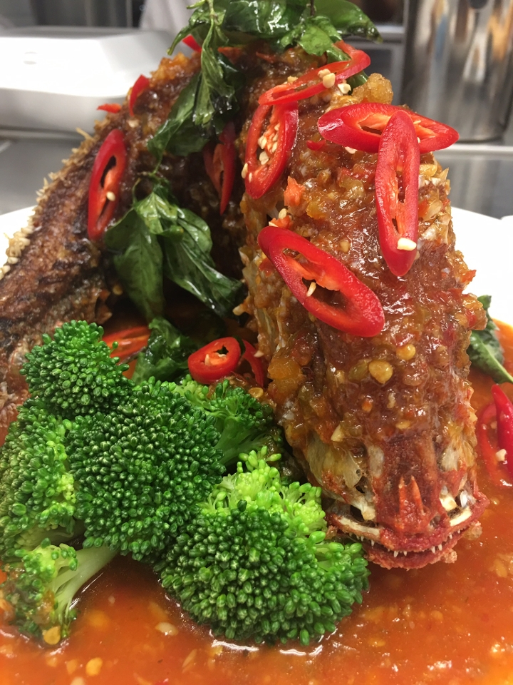 Crispy Whole Fish.