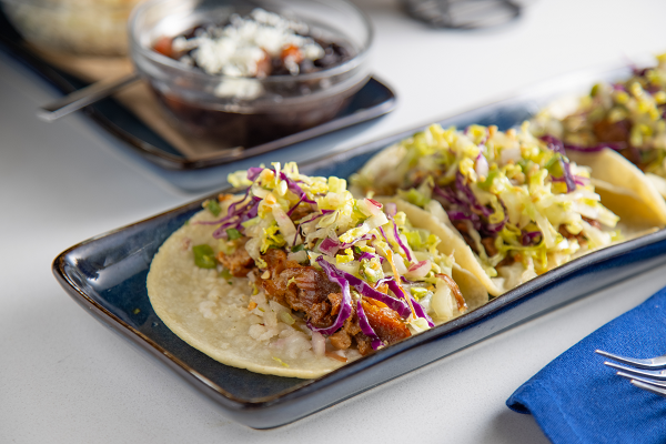 *L Carnitas Street Tacos.