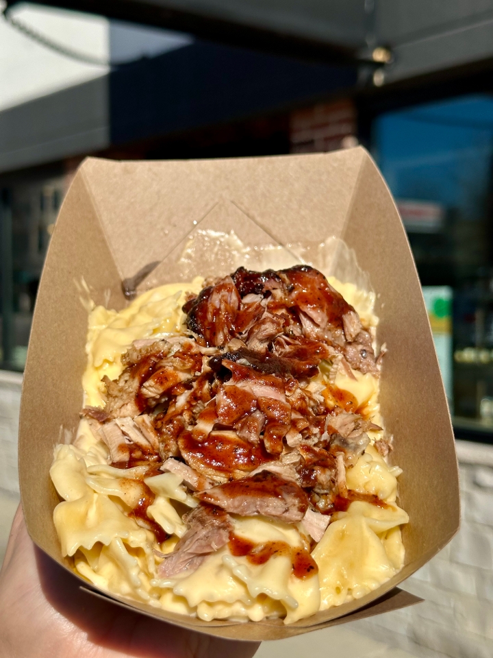 BBQ Mac & Cheese.