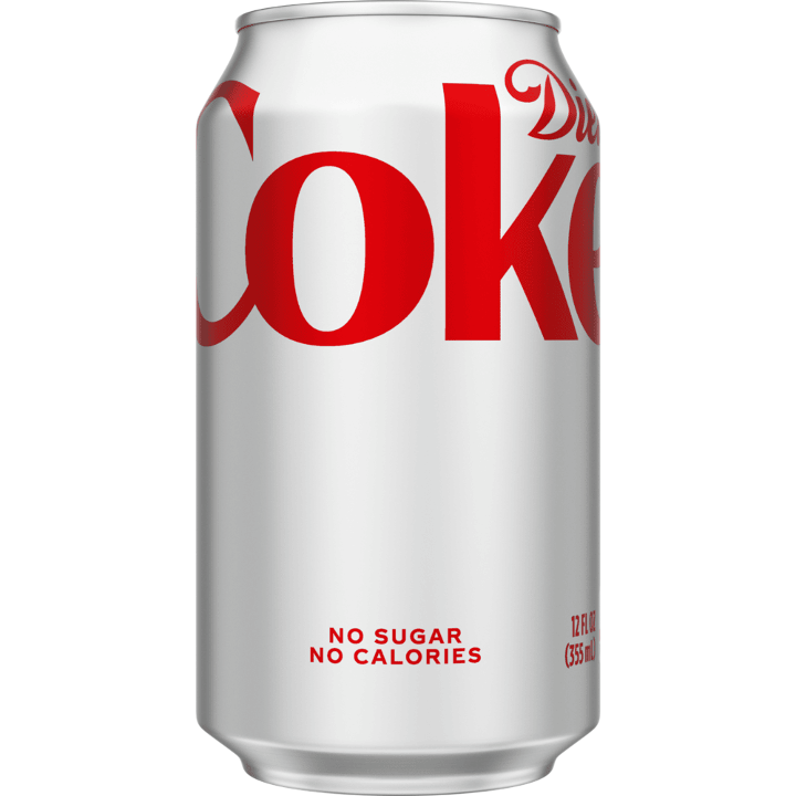 12oz Diet Coke.