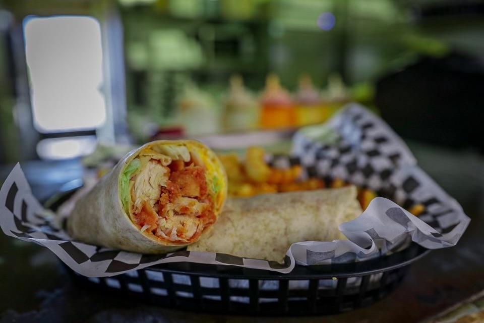 Buffalo Chicken Wrap.