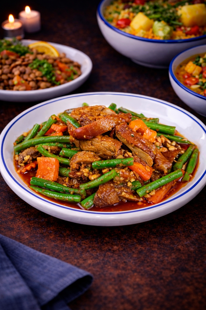 String Bean Duck.
