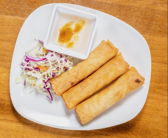 Crispy Egg Rolls.